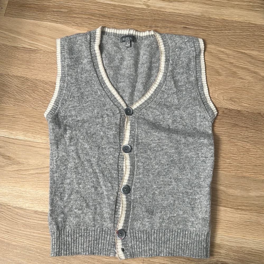 Wool vest